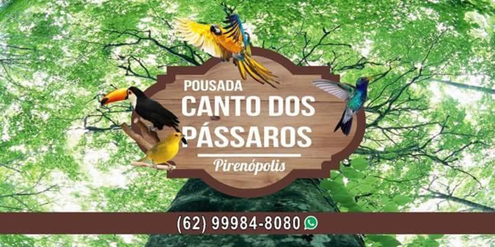 Pousada Canto Dos Passaros Pirenópolis Kültér fotó